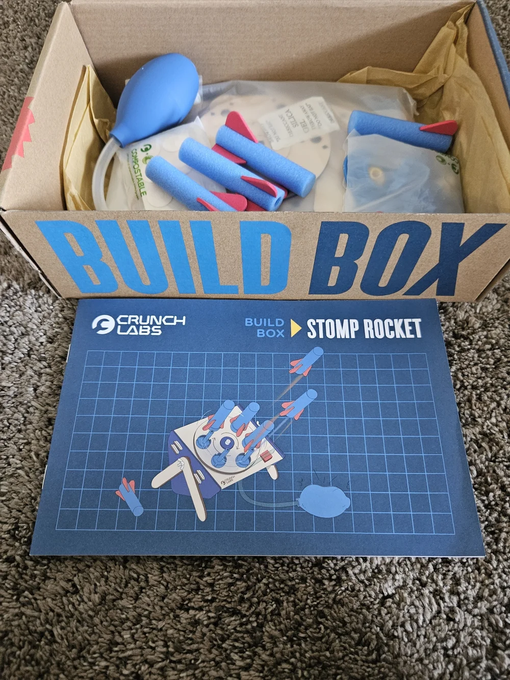 Crunch Labs Box: Mark Rober’s Stomp Box Brand New - Open Box